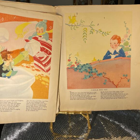 Vintage Wynken Blynken and Nod by Eugene Field 1937 - Picture 2 of 16